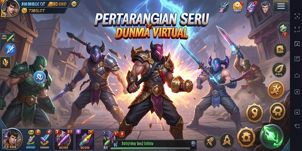 Gameplay intens penuh aksi dalam 738SLOT.