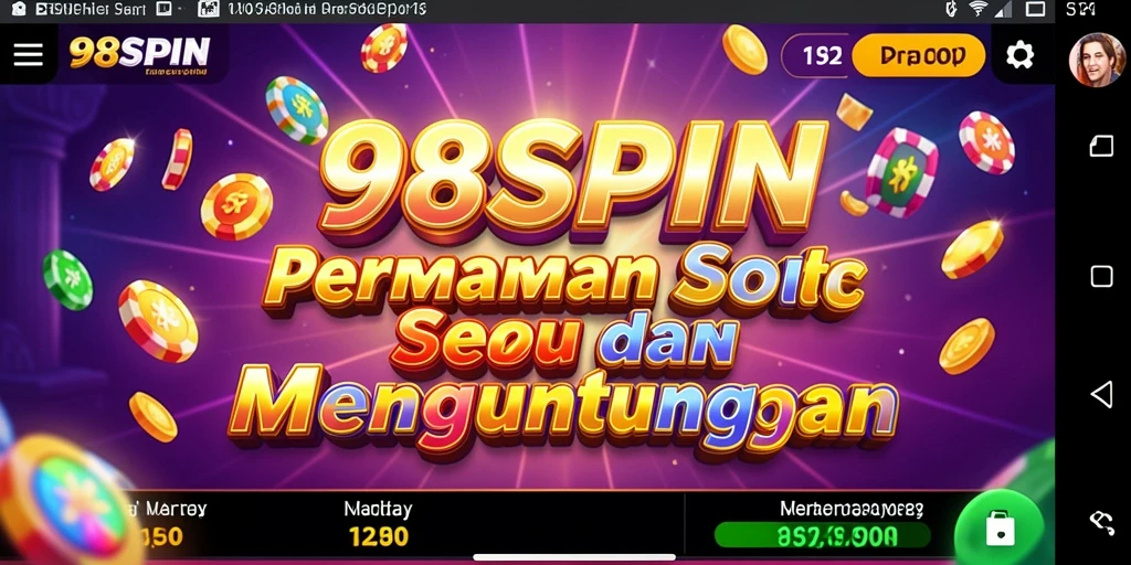 Tampilan gameplay slot yang seru di 98SPIN dengan fitur menarik.