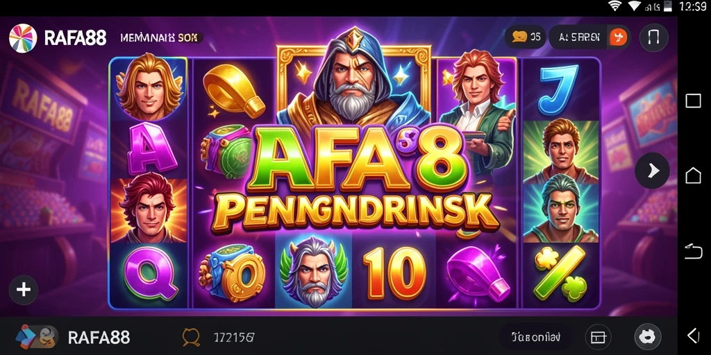 Tampilan gameplay RAFA88 penuh warna dan menarik.